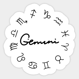 Gemini Season Sticker